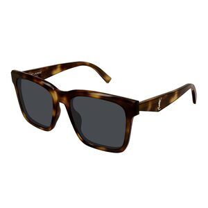 NWT Yves Saint Laurent SL-M170 Havana Grey 55mm Sunglasses